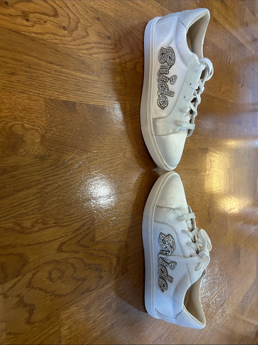 Betsey Johnson Kane Bride Sneakers Size 8